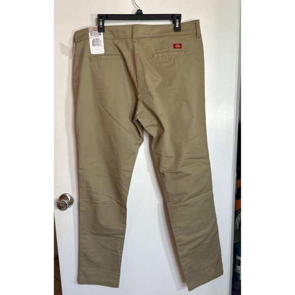 Dickies Women Khaki Pants Size 16R - Picture 4 of 8